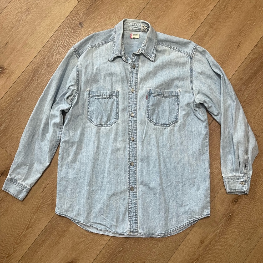 Levi's Men's Vintage Light Blue Denim Shirt